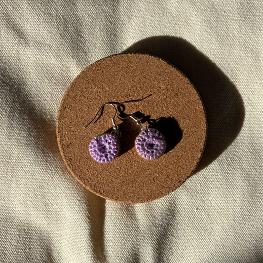 Doughnut earrings